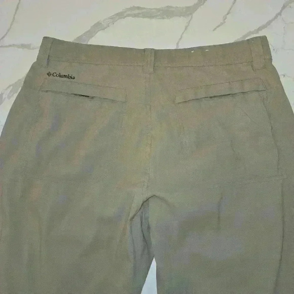 Columbia Omni Sheild Mens Straight Leg Activewear Hiking Pants Tan Size 34 - Picture 6 of 8